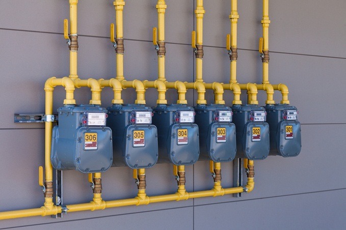 Central gas extension